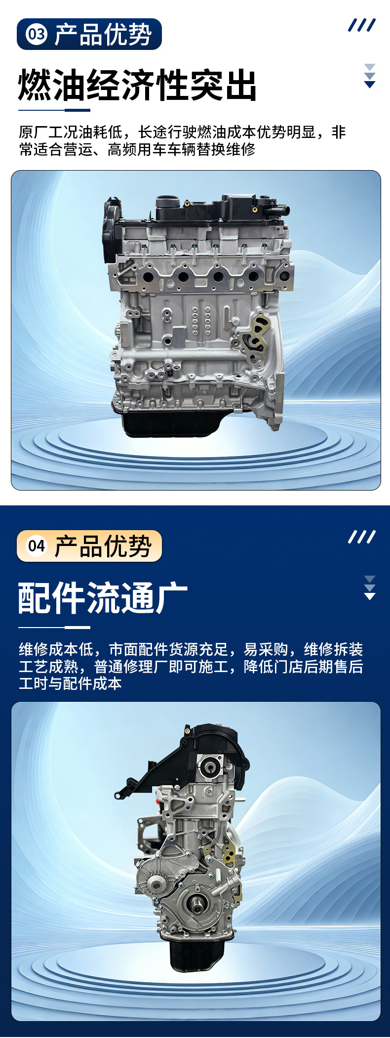 DV6 1.6HDI diesel engine assembly, remanufactured for Peugeot and Citroen DV6 models, direct supply from overseas