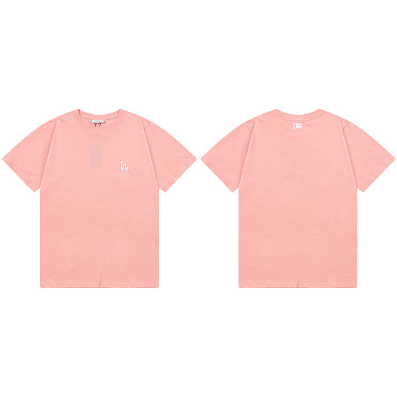 韓国新作MLBバックロゴ大プリントNY半袖Tシャツ男女兼用刺繍カジュアル半袖|undefined