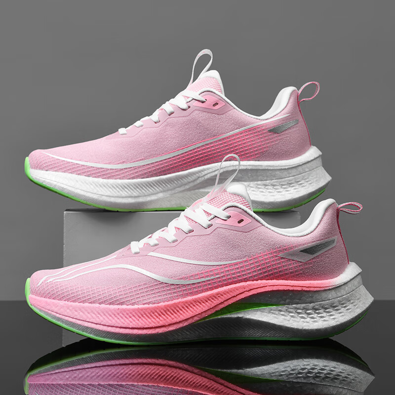 Tamaño único 3 generaciones de zapatos de carrera para hombres 2025 nuevo ultra ligero amortiguador zapatos de maratón zapatos deportivos estudiantes Putian