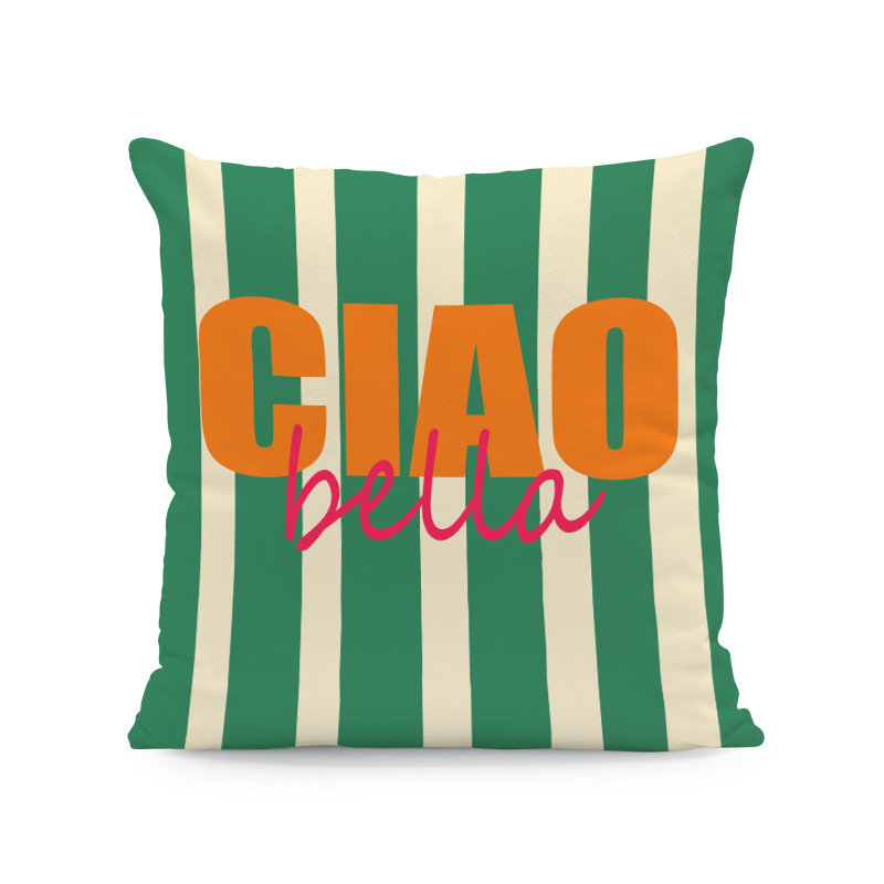 Área de agua fruta almohada cubierta camión de verano limón bicicleta sofá decoración cojín cubierta (sin núcleo de almohada)