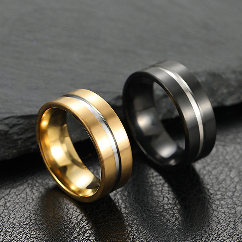 fashionable wear-resistant ring stainless steel