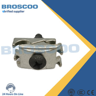 Power hardware grounding wire clamp brass wire clamp railway cable connection terminal cable wire clamp terminal wire clamp