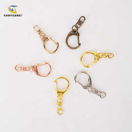 现货锌合金小C扣23mmC扣+中八字扣金属挂扣箱包玩具五金配件钩扣