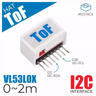 Official M5Stack Stick C compatible laser ranging sensor TOF VL53L0X VCSEL launchers