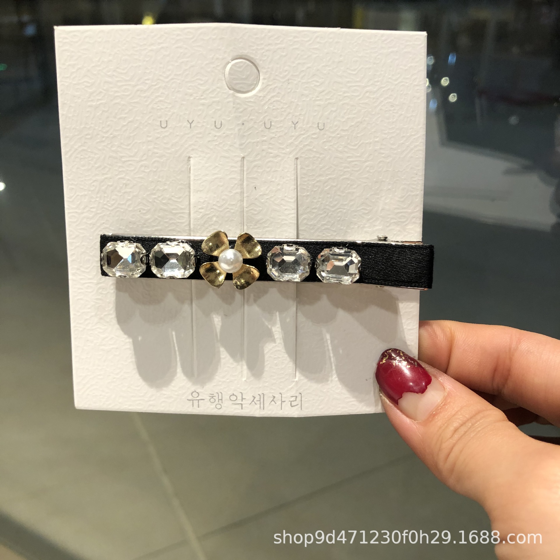 Japanese-style mesh pearl bow hair tie hair clips, sweet and versatile hair bands, soft girl hair accessories, headwear clips, duckbill clips pic 26