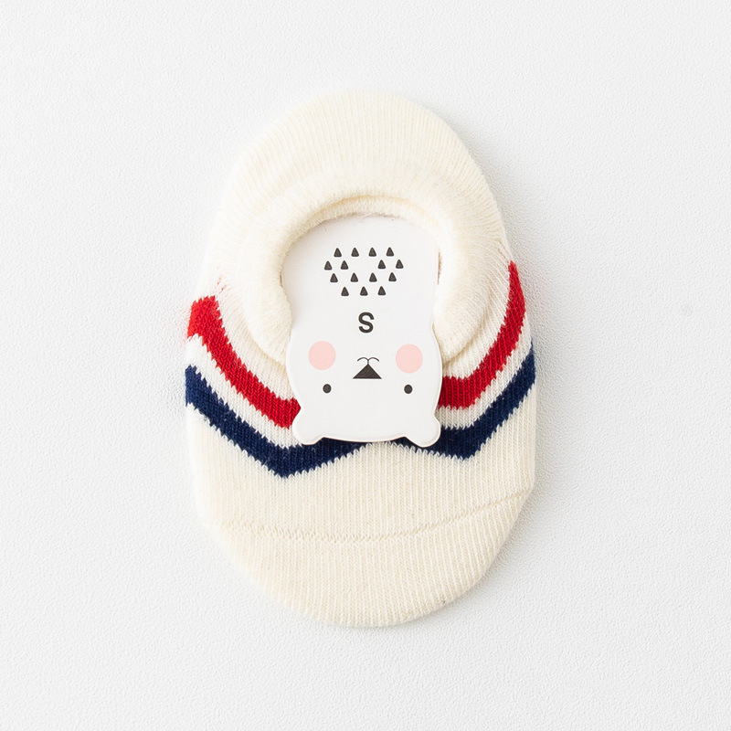 2022 calcetines de bebé primavera y verano niños y niñas rayas barco Calcetines algodón NIÑOS Calcetines invisibles bebé niño Calcetines antideslizantes