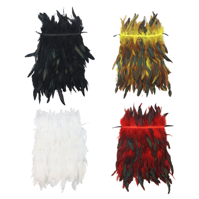 Ventas transfronterizas chale de encaje estilo gótico plumas escenario desfile de juegos de rol accesorios de fiesta