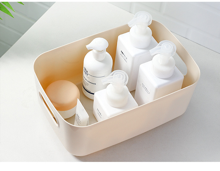 Aufbewahrungsbox Schminktisch-Organizer Aufbewahrungsbehälter Aufbewahrungskorb Kunststoff Snack Haushalt Küche Aufbewahrungsbox