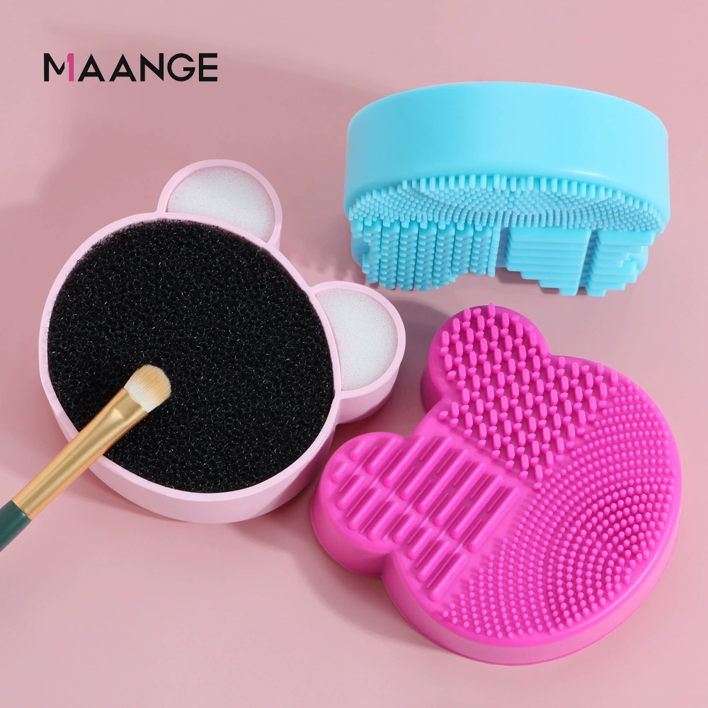 Завод оптом Maange кисть для макияжа щетка для макияжа кисть кисть косметический карандаш чистая очистка силиконовая губка для стирки устройства