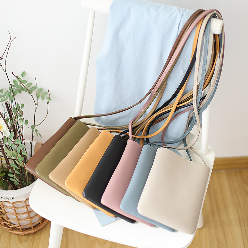 Mobile phone bag crossbody women's new summer niche design Mori foreign trade Women's shoulder bag mobile phone small bag wholesale