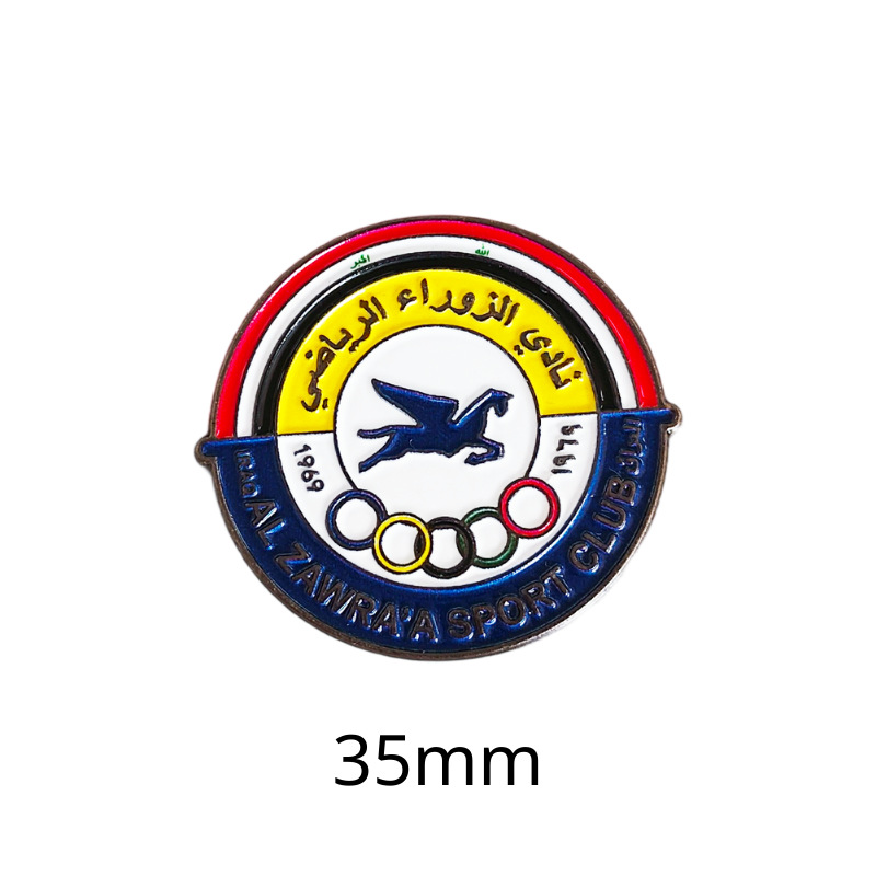 Insignias metálicas transfronterizas, pegatinas para teléfonos móviles, broches, Copa Mundial, Liga de Campeones, club de fútbol, insignias del Real Madrid, insignias del Liverpool al por mayor