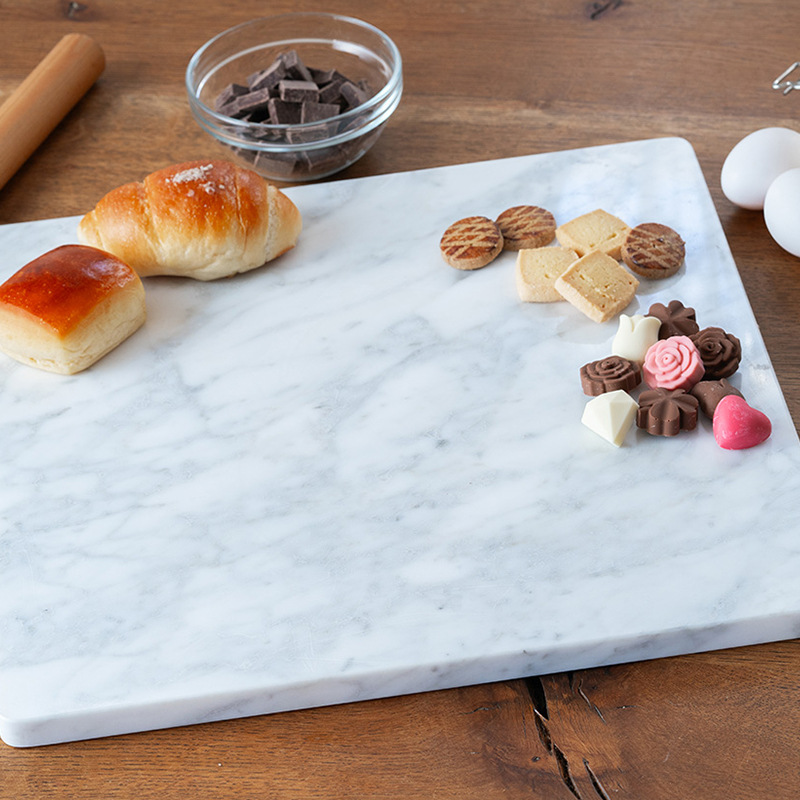 FL&cotta中花白大理石板擀面杖蛋糕烘焙面包揉面板和面板现货批发