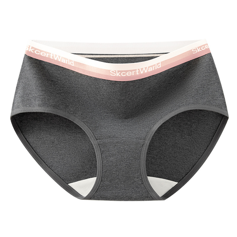 Ropa interior deportiva mujer sexy y cómoda entrepierna de algodón transpirable entrepierna antibacteriana estilo americano sin costuras calzoncillos de mujer