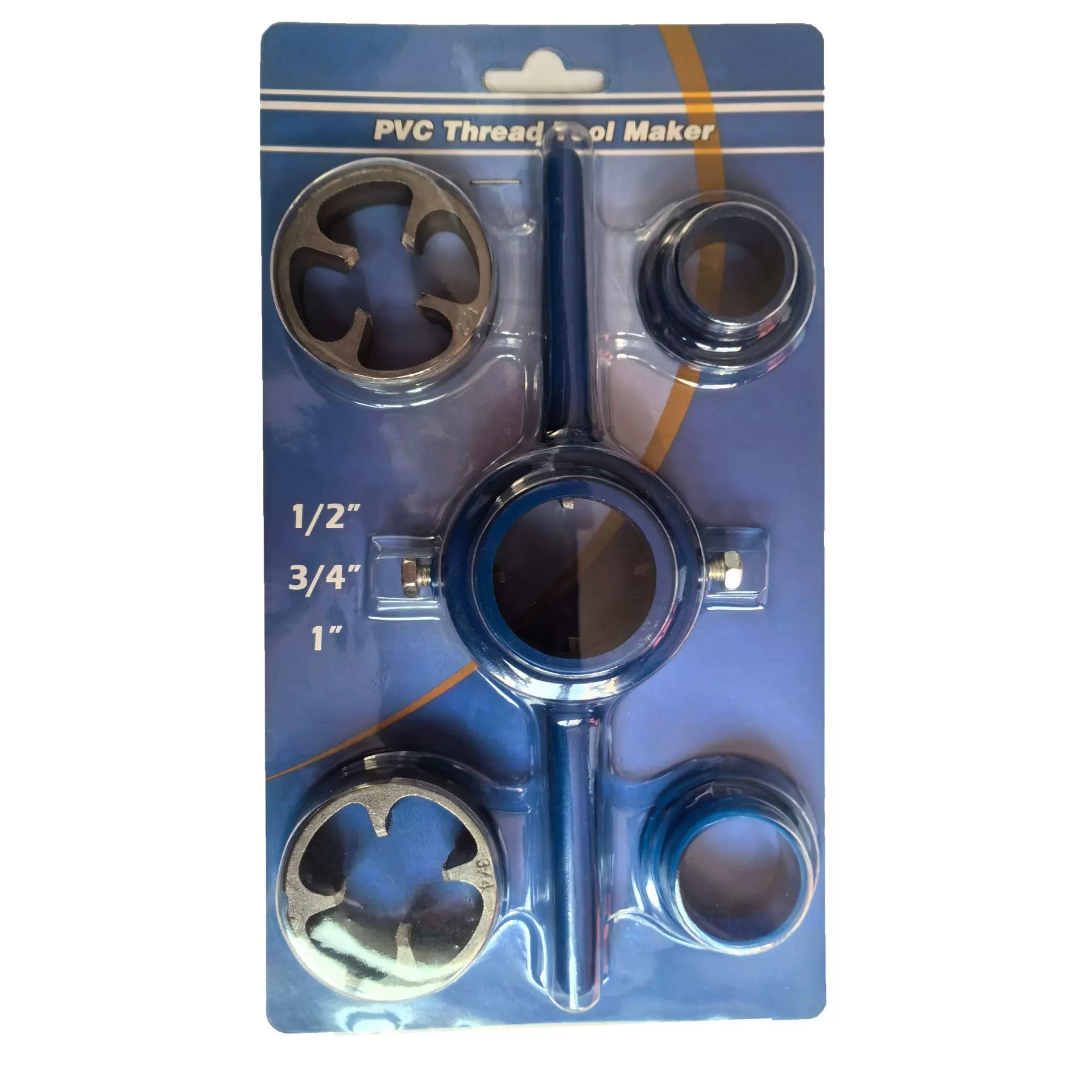 厂家直销6件套塑料管螺纹套装 板牙套装 一件代发