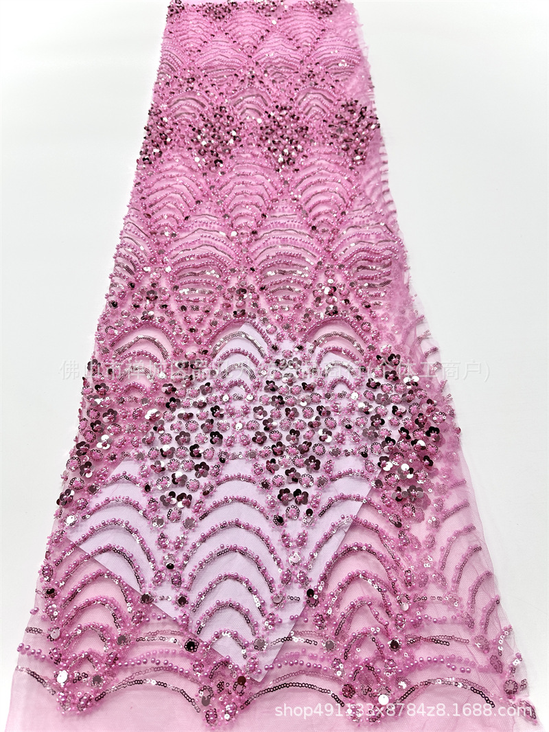 Fabricante de ropa de boda retro ligera de lujo accesorios de vestido al por mayor lotes transfronterizos tela de bordado rápido