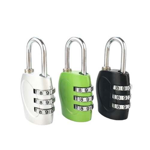 Student Dormitory Gym Cabinet Password Lock Cartoon Small Lock Drawer Luggage Backpack Household Main Door Hanging Lock