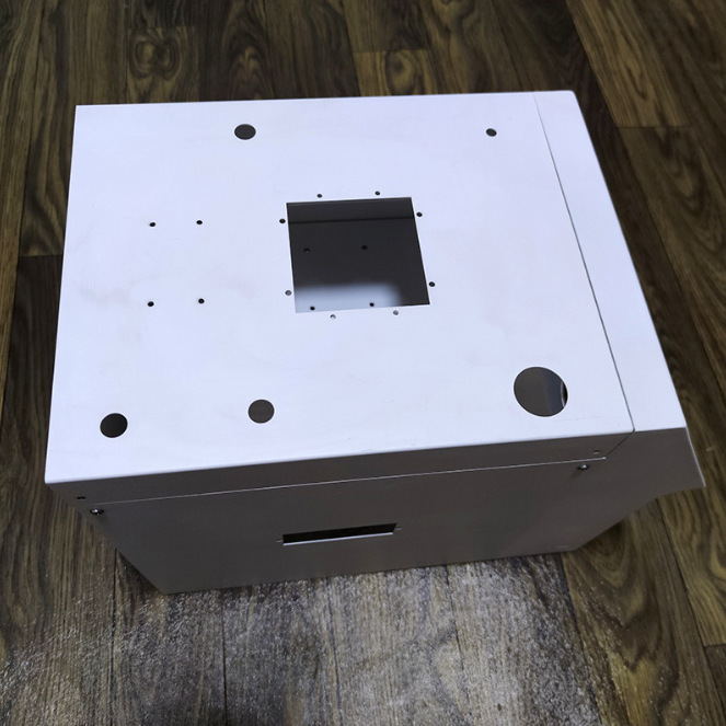 Hebei Manufacturer Chassis Shell Spray Painting Stainless Steel Plate Laser Cutting Metal Steel Plate Shearing Bending Planing Sheet Metal Processing