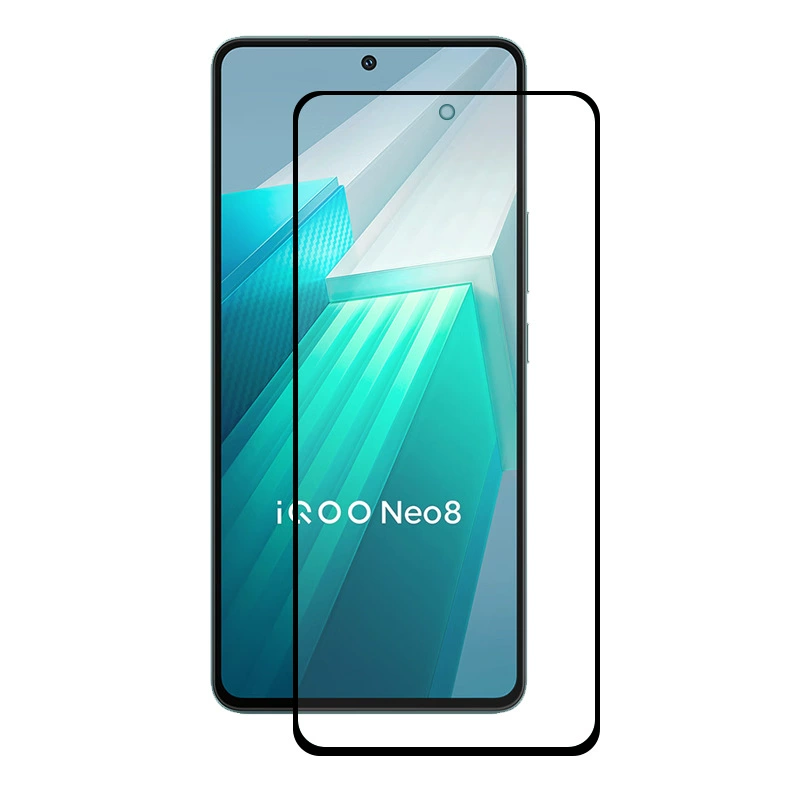 Применимо к vivo IQOONEO8/8PRO защитная пленка с полным экраном полноразмерное покрытие V2301A HD антисклейка черная кайма