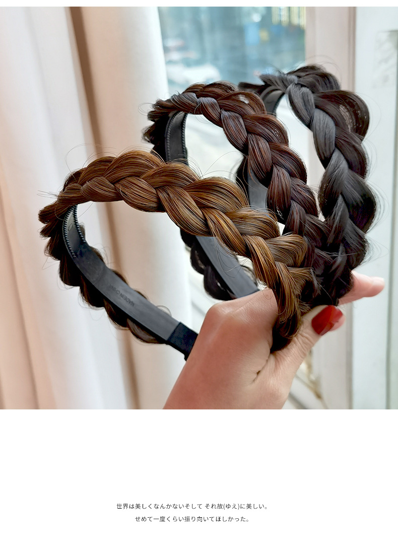168g Weight Hair Band Hair Accessories Type 1 Piece Quantity Holiday Occasion Synthetics Material Solid Color Pattern Women'S Gender Fashion Style Fashion Solid Color Synthetics Hair Band 1 Piece 13