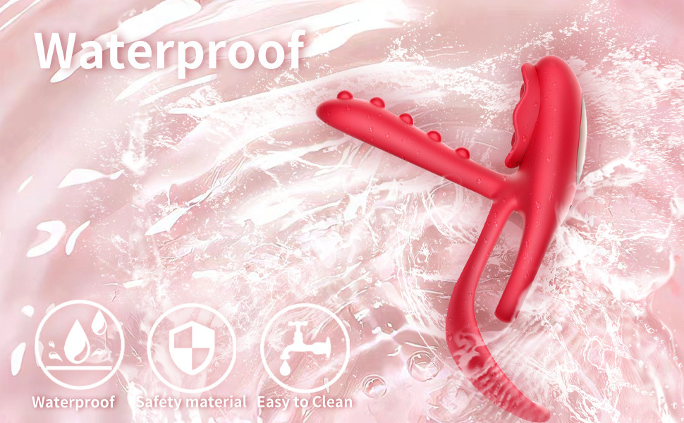 Vibrating Cock Ring For Couples Resonance Delay Training Aid_voghion.com