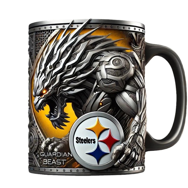 跨境新品NFL Guardian Beast 3D Mug NFL守护兽3D马克杯咖啡杯|undefined