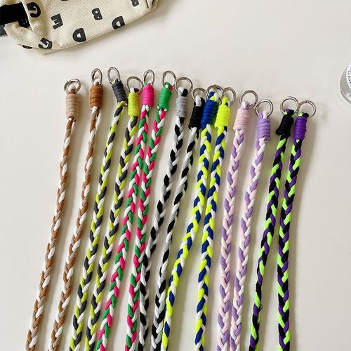 Mobile phone rope, simple and creative braided rope, universal mobile phone case, diagonal chain, universal female personality rope, mobile phone lanyard