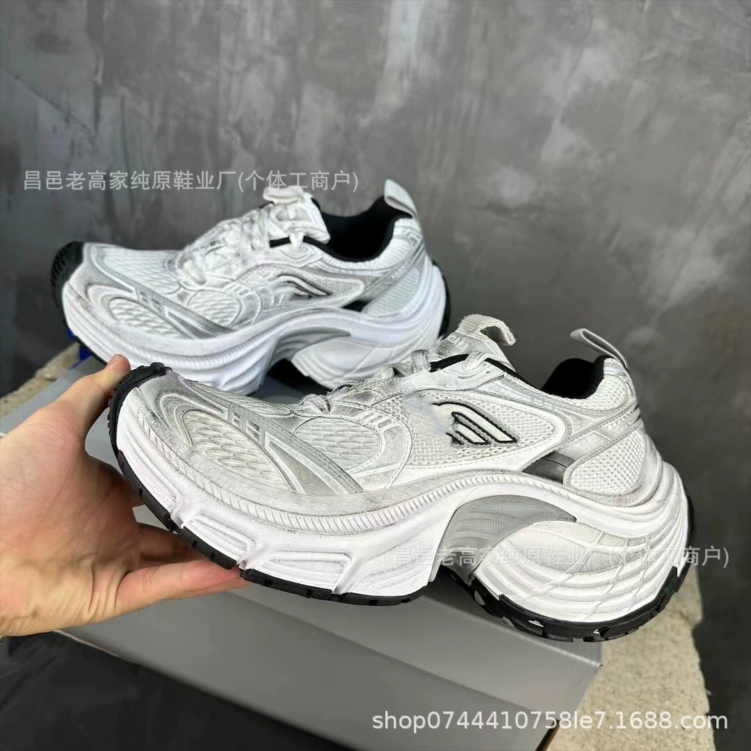 Оригинальные стандарт и оригинальная коробка Paris 10XL кеды-деды низкие Putian Shijia 12-е поколение низкие спортивные кроссовки с увеличением высоты на 6 см