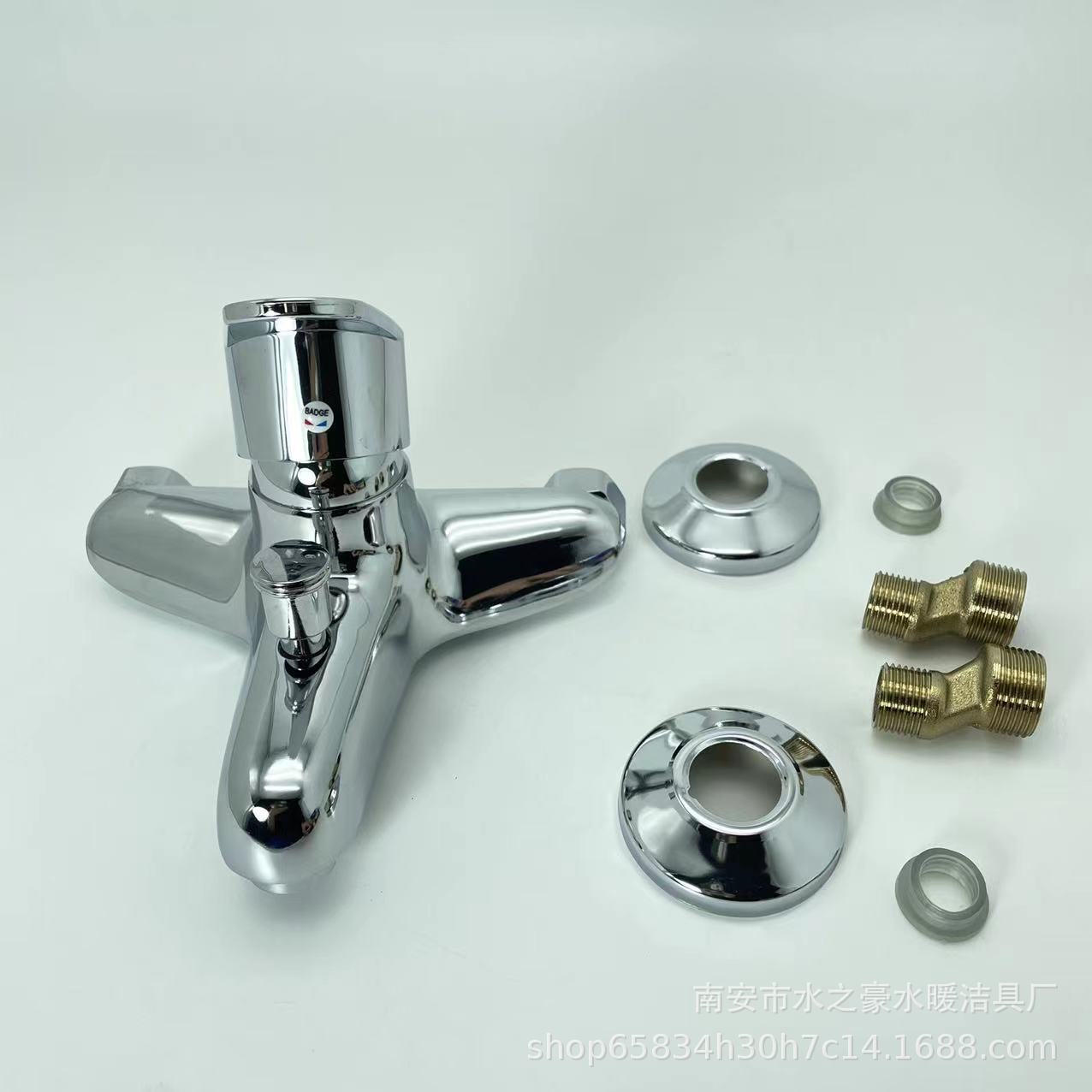 Alloy shower faucet Jordan King Triple faucet hot and cold bathtub mixed bathroom concealed triple faucet