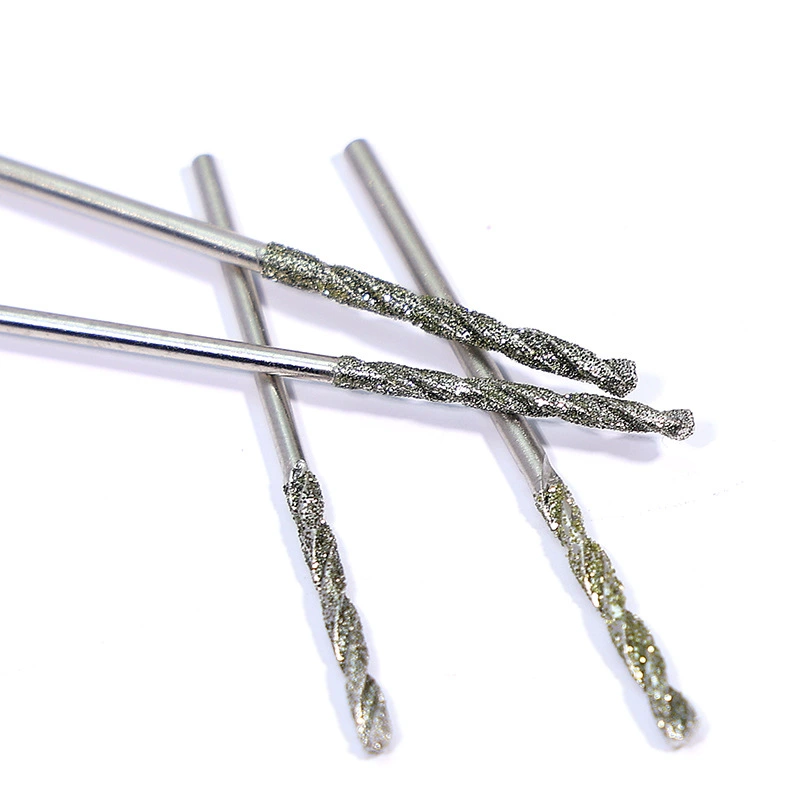 Нефритовая игла Плитка Пустая барабанная дрель Изумрудный янтарный янтарный агат медовый воск просверлированный