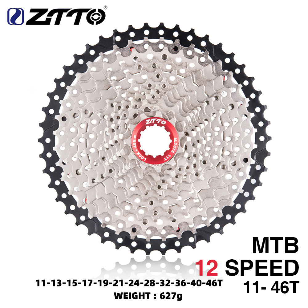 Volante de bicicleta de montaña ZTTO 8910 11 12 velocidades 36 40 42 46 50 52T engranaje de cambio de tarjeta