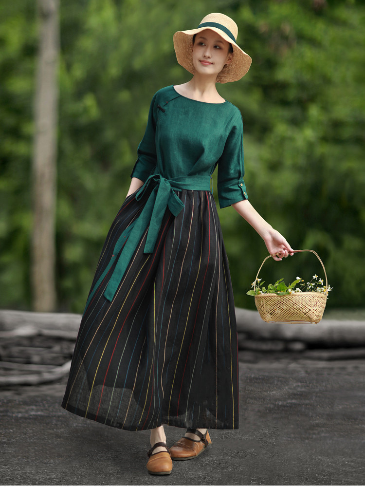 Autumn long skirt