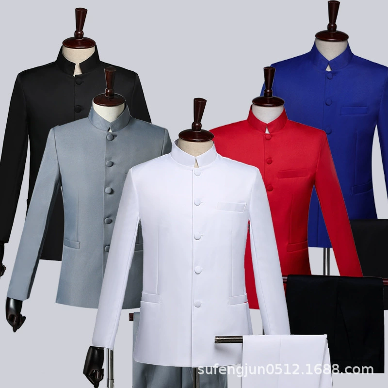 Костюм Чжуншань Лилинг Китайская Республика Студенческая одежда Четвертого мая Молодежная одежда Китайская Республика костюм Костюм Китайская Республика Мужская одежда