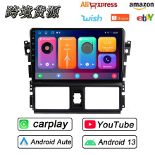 适用于14-16款丰田威驰安卓大屏蓝牙导航GPS倒车影像Carplay