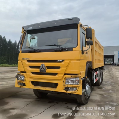 Cross-Border Howo 6X4 Euro 3 Rear-Dump Dump Truck, Sinotruk 371 Horsepower Export Dump Truck to Africa