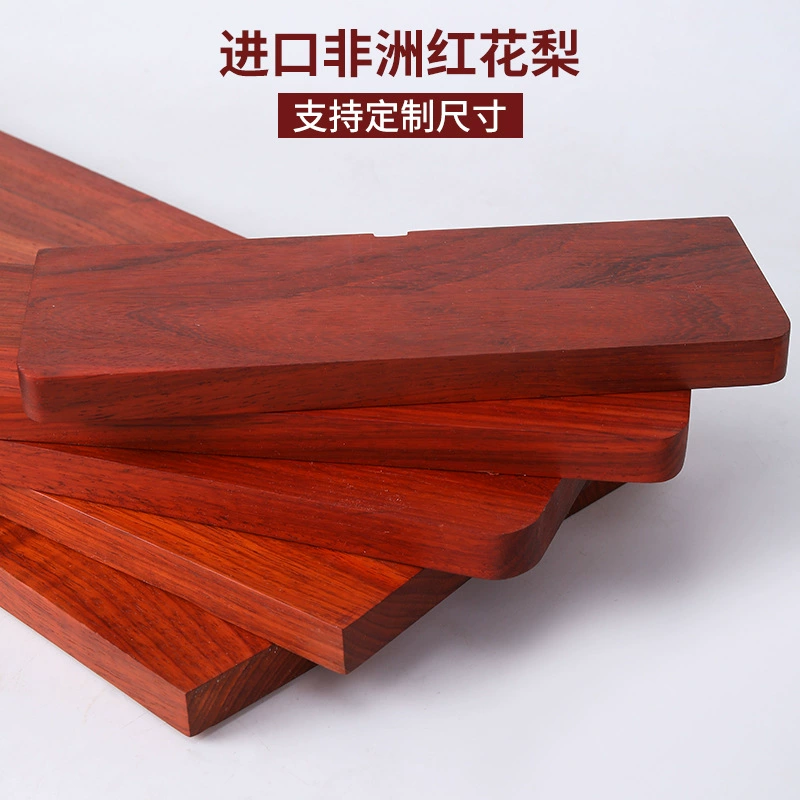 Африканская импортная красная груша деревянная настенная полка диафрагма гостиная Входная стена спальня стена хранения