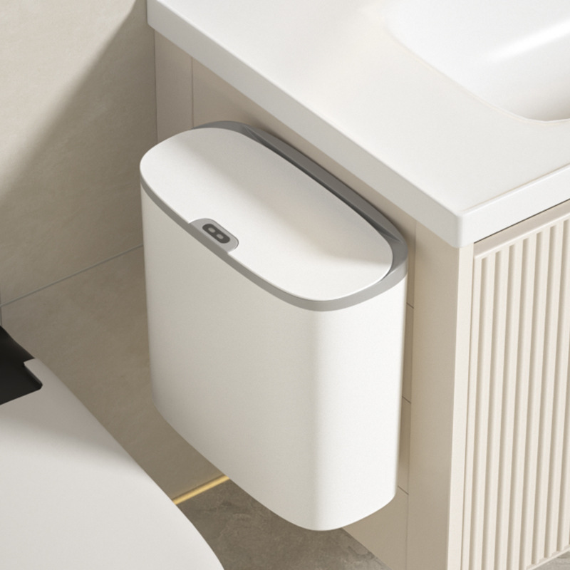 La basura inteligente de la hendidura induce rápidamente fácilmente la pared colgante basura inducción del baño