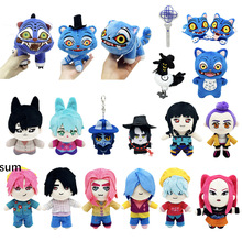 ��} kpop demon hunters plush ��ħ�C���ϻ�ë�q��߹�����ż