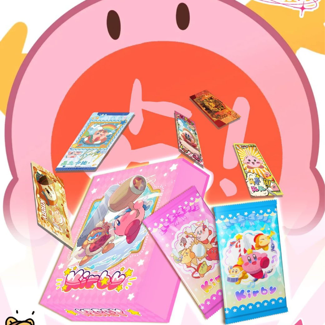 Коллекционная карта (WINK) Kirby, памятная blind-box, аниме-персонаж, 1 коробка = 13 пакетов