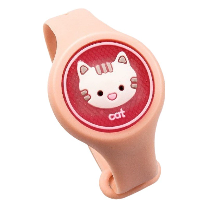 Репеллент от комаров браслет мультфильм светящиеся детские часы