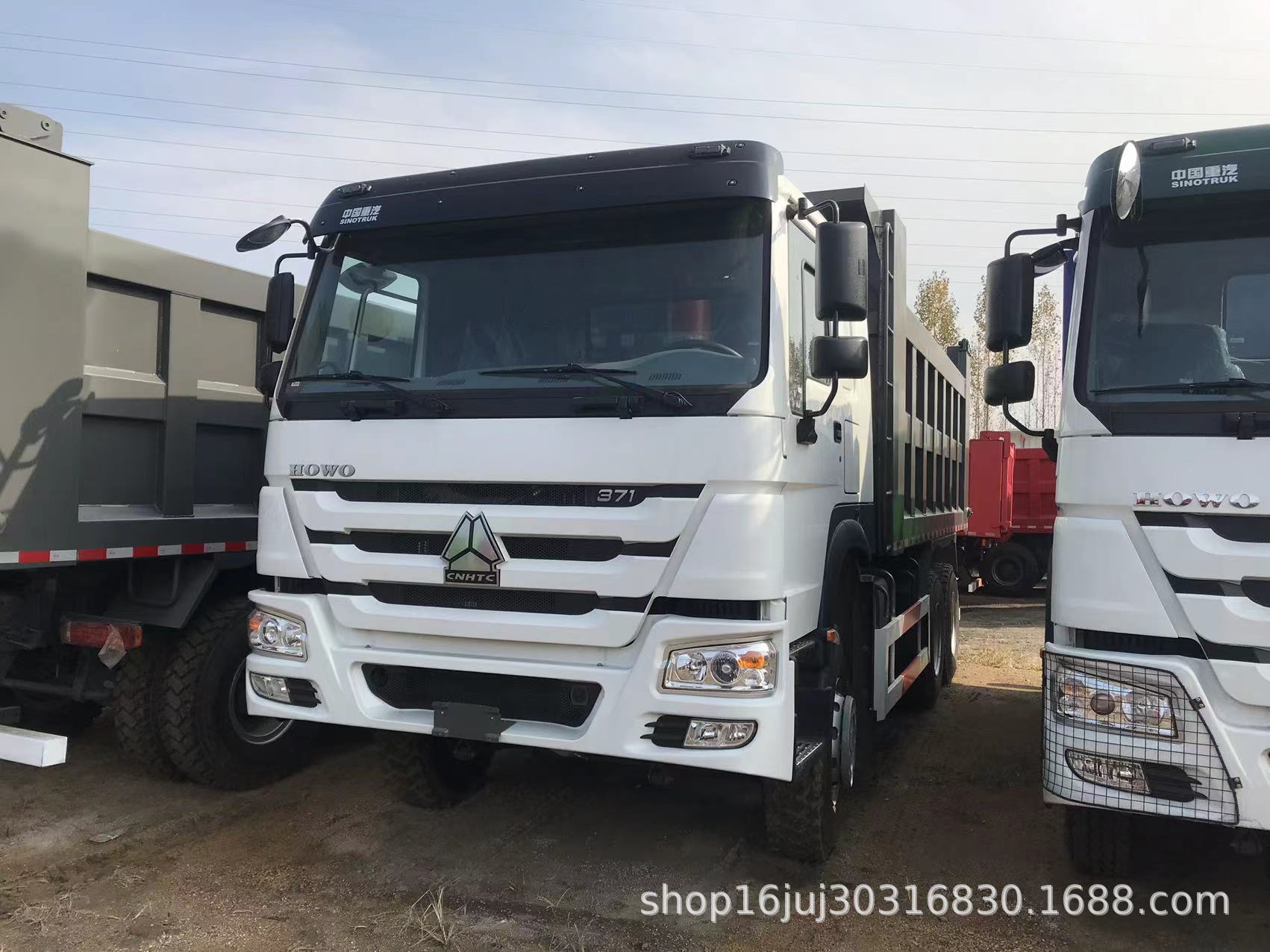 25吨中国重汽豪沃6x4自卸卡车出口塞内加尔18953179828