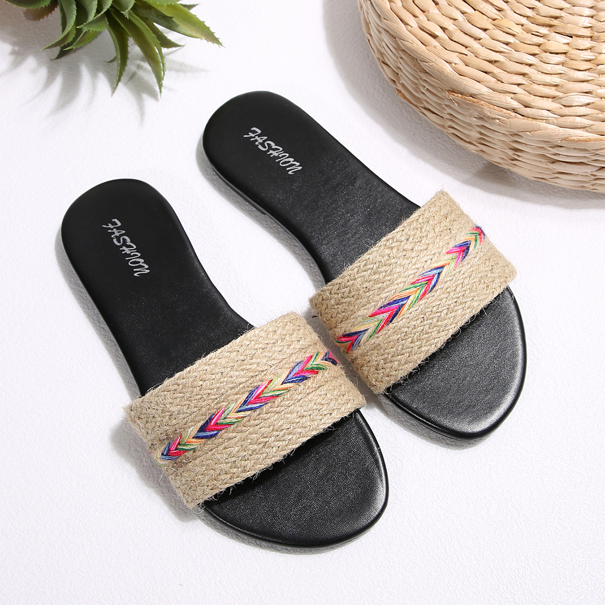 Zapatillas Planas para Mujer de Cuero Sintético, Ligeras para Uso Casual