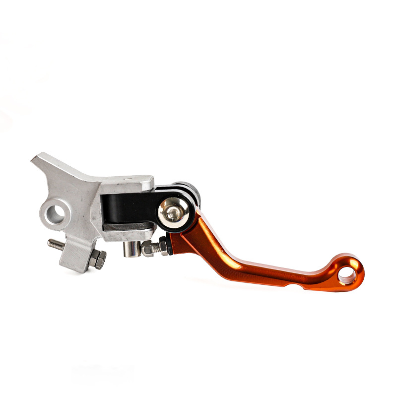 2 dedos cortos motocicleta de carretera plegable ahorro de mano de obra CNC embrague freno mango Hengshi S5 KVIS K16 Huayang T4