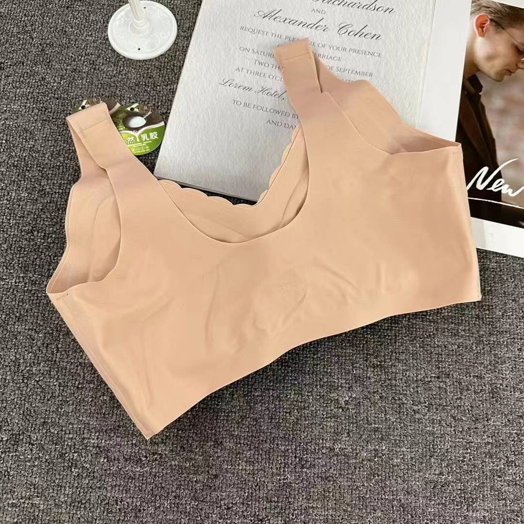 Nuevo cinturón de hombro ancho sin marcas, chaleco de alta calidad, bra de yoga, ropa interior deportiva, mujer