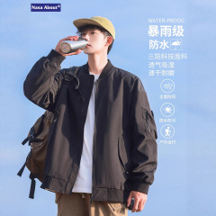NASA棒球服夹克男士春秋款宽松百搭2025新款早秋潮牌高级感外套男