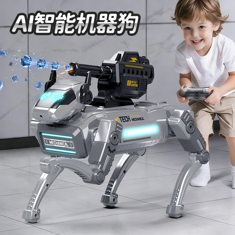 Ai Technology Programming Mechanical Dog Remote Control Robot Dog Water Bomb Battle Toy Gift Robot Electric Toy Water Gun Ai Technology Programming Mechanical Dog Remote Control Robot Dog Water Bomb Battle Toy Gift Robot Electric Toy Water Gun