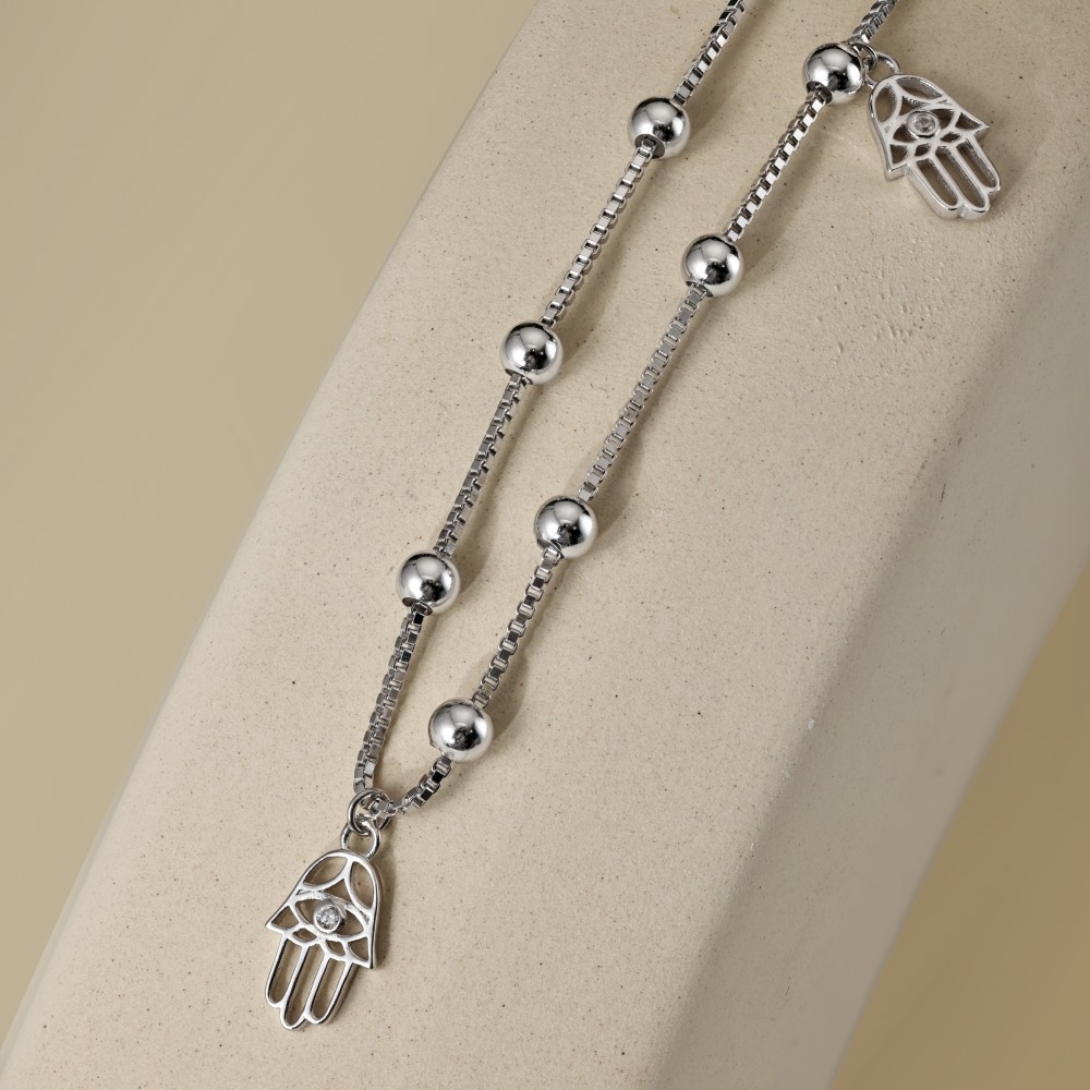 7g Weight 925 Sterling Silver Pendant Material Zircon Inlay Material Pendant Necklace Classification 925 sterling silver Chain Material cable chain Chain Type 1 Piece Quantity Daily Occasion 925 Sterling Silver Material Palm, Eye Pattern Women's Gender Hollow Out, Inlay Design Simple Style, IG Style Style 925 Sterling Silver Zircon Cable Chain Hollow Out Inlay Palm Eye Pendant Necklace 20