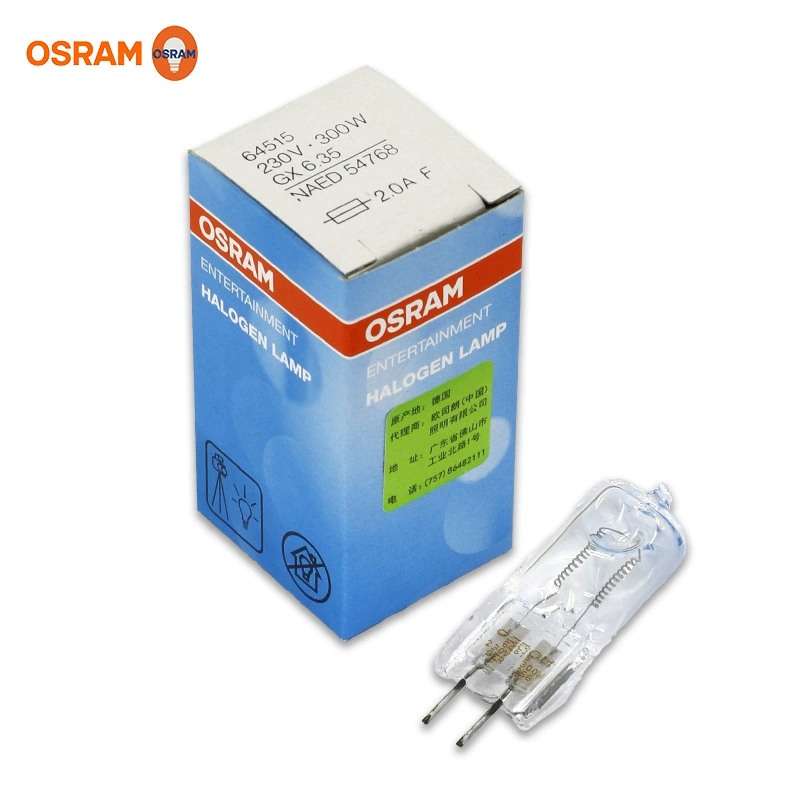 Osram, галогенные лампы для фотосессий, лампочки, 240 В, 300 Вт