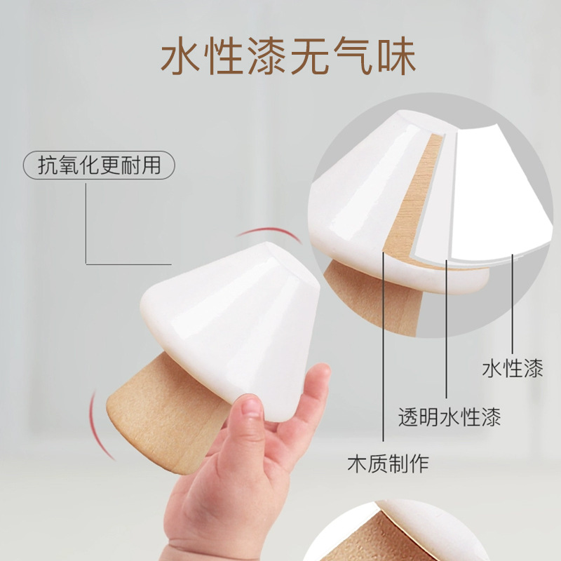 Simulación de niños transfronterizos pequeños muebles de madera maciza modelo de muñeca sala de accesorios de escena juego de juguetes de puzzle