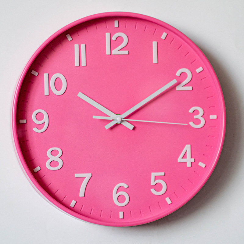 Reloj de pared para el hogar de 30CM Reloj para colgar en la pared Reloj para colgar en la sala de estar Reloj de pared Reloj creativo Reloj de cuarzo silencioso