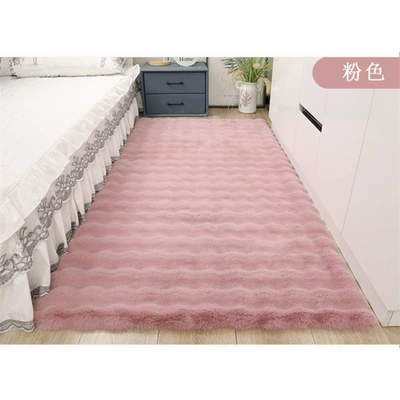 New Thickened Cream-Style Bubble Car Carpet - pink-4040cm
